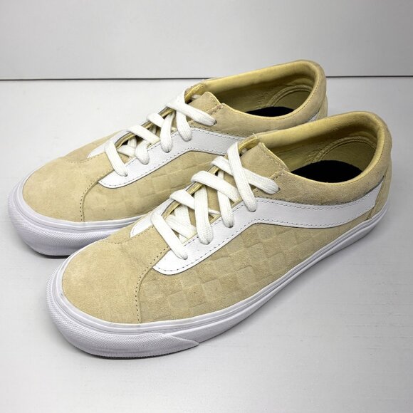 Vans Shoes - Vans Off The Wall Old Skool Suede Sneakers Golden Yellow with White W 8.5/ M 7.0